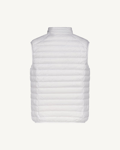 Doudoune sans manches Blanc Tom