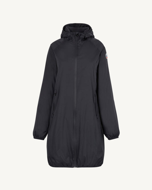 Imperméable long doublé polaire Noir Glendale Polar