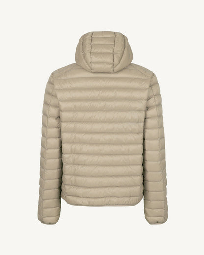 Doudoune légère à capuche Beige Nico