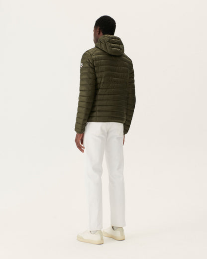 Doudoune légère à capuche Army Nico